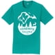 thumbnail image 1 of Camiseta de manga corta de Gravity Outdoor Co. Yosemite - Logo blanco - Teal - Medium Gravity Outdoor Co. Camiseta de manga corta, 1 of 1