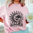 thumbnail image 3 of Summer Days Palm Tree Graphic T-Shirt - White Tropical Sun Tee, Beach Vacation Shirt, Unisex Casual Wear, Trendy Streetwear, Coastal Vibes Apparel, 3 of 7