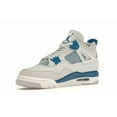 thumbnail image 4 of Ni - ke Ni - ke Air Jordan 4 Retro Military Blue 2024 Men’s 10 Sneakers FV5029-141 NEW, 4 of 5