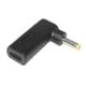 thumbnail image 1 of a 4017 Codo con PD Chip Adaptador para Computadora Portátil Cable de de Alimentación Hugo  Cable de conexión de alimentación del adaptador, 1 of 9