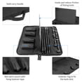 thumbnail image 3 of Adjustable Aluminum Alloy Fishing Rod Support System with 36cm Three-Head Buzz Bars, Extendable Pole Holders (17.7-30.7in), Nylon Rod Rests (Max 1.2in Opening), and 1680D Oxford Storage Bag - 2 Buzz, 3 of 6