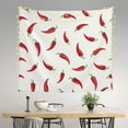 thumbnail image 2 of Xecao Chili patten Tapestry 60x51 Inches Wall Hanging Poster Tapestry for Living Room Bedroom Home Decor, 2 of 6