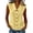 Bright Yellow, variant on Women's Tank Tops Turndown Collared Button Dwon Shirts Cotton Linen Blouse Casual Sleeveless Summer Top Black 3XL