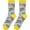 A1983, variant on Trendy men and women rock street design party trend socks music drumming trend mid tube cotton European and American socks (2 pairs)