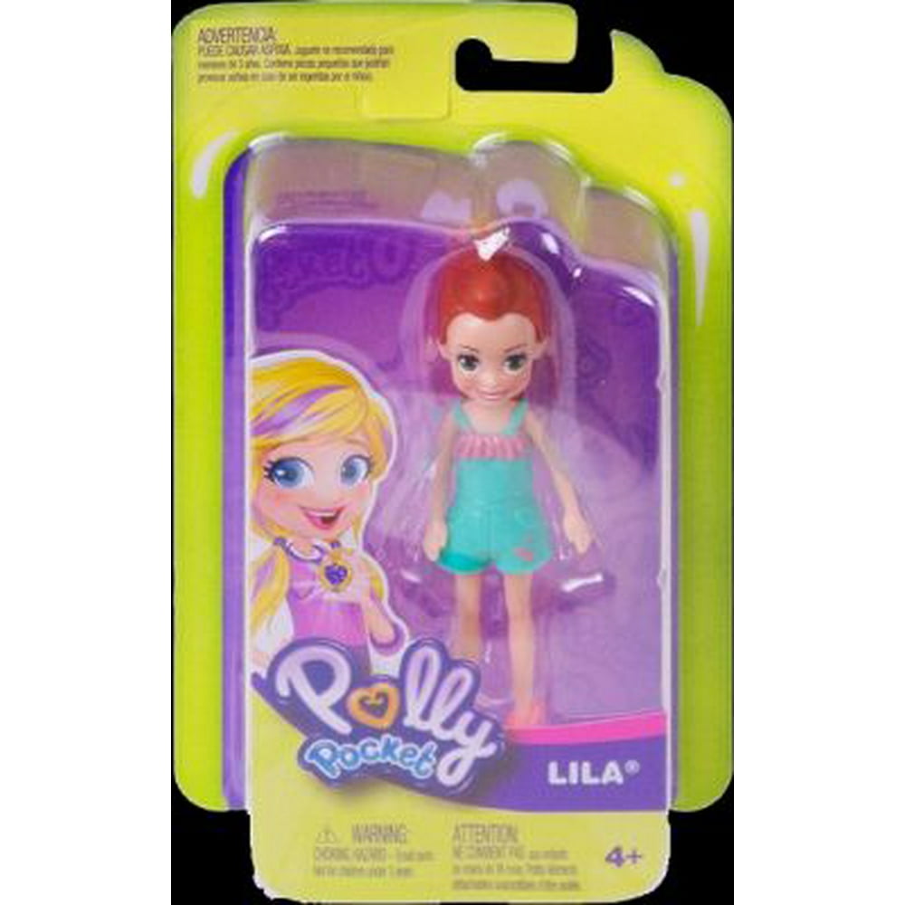 Polly Pocket Doll With Trendy Outfit