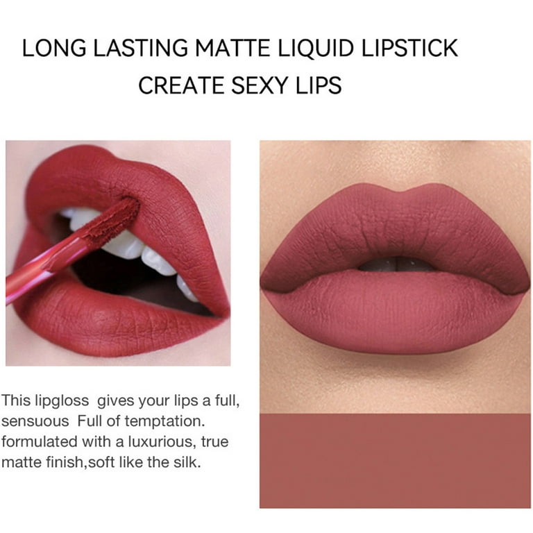  Lipstick for Older Women Water Lipstick Creative Gloss Lip  Long Lipstick Fun Liner Lasting Lip Color Cosmetics Add on Items under 2  Dollars : Beauty & Personal Care