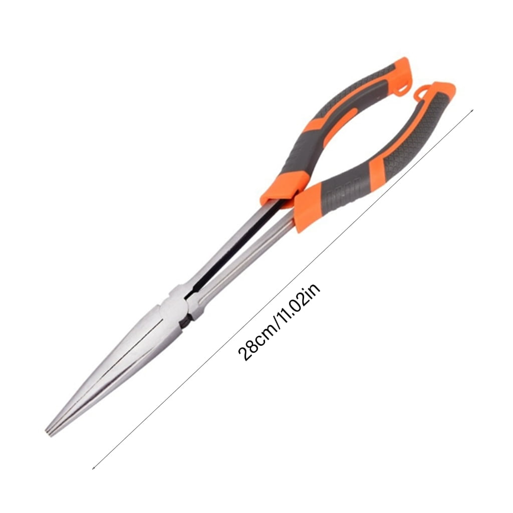 ANXPTIME Long 11inch Needle Nose Pliers Multifunction Fishing Electrician Tool