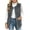 Gray, variant on Fuzzy Fleece Vest Women with Pockets Cozy Sleeveless Sherpa Jackets No Hood Loose Soft Outerwear Vest Warm Winter Clothes 2026 Wine L
