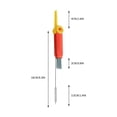 thumbnail image 2 of weibbin Cleaning Brushes with Handles - Three In One Multifunctional Cleaning Brush Bottle Brush Straw Brush, 2 of 4