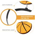 thumbnail image 3 of Sports Headbands 3Pcs Bopper Headbands for Adults Festivals Performances in Orange Fabric, 3 of 5