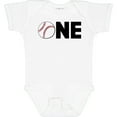 thumbnail image 3 of Inktastic One- Baseball First Birthday Boys or Girls Baby Bodysuit, 3 of 5