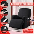 thumbnail image 3 of Housse de Fauteuil Inclinable, 3 Pcs Housses Extensibles pour Fauteuil Inclinable Housse de Protection pour Meubles, 3 of 5