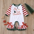 thumbnail image 3 of URMAGIC Newborn Baby Girls Romper Long Sleeve Jumpsuit One-Piece Christmas Coming Home Clothes 0-18 Months, 3 of 9