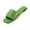 Green, variant on Womens Studded Slide Sandals, Rhinestone Sandals for Women Pearl Square Toe Bling Sandals Slip On Slide Embellished Open Toe Sparkly Glitter Bedazzled Shoes Flat Summer Dress Vacation, Beige 5.5