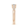thumbnail image 3 of ANGARA Natural 0.52 Ct. Diamond Vintage Inspired Ring in 14K Rose Gold for Women (Ring Size: 3.5), 3 of 9