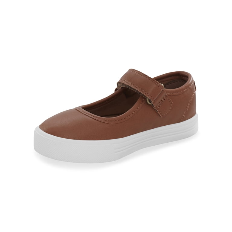 brown girls dress shoes Carter's Toddler Molly Mary Jane Flats, Brown, 4M Baby occasion:Prom