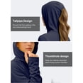 thumbnail image 3 of TRYSIL Womens Lightweight Hoodie UPF 50+ Sun Protection Long Sleeve Running Hiking Outdoor Shirts,Size(XS-2XL), 3 of 7