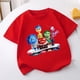 thumbnail image 2 of Disney-camisetas de manga corta para niños y niñas, Tops de dibujos animados, ropa coreana, 2024, 2 of 5