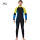 thumbnail image 2 of Traje de húmedo Traje de cuerpo completo para hombres y mujeres Actividades deportivas de agua de una pieza en agua fría para snorkeling Surfing Spearfishing Man / Amarillo 3xl Scienceny OD017131-18, 2 of 7