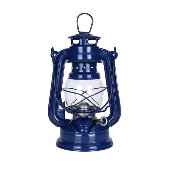 HIBIBUD Retro Outdoor Camping Kerosene Lamp Oil Light Lantern Mediterranean Style Decor