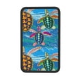 thumbnail image 7 of Bingfone Car Four-Season Universal Armrest Box Mat,Car Armrest Seat Cover Soft Leather Waterproof Armrest Cover Center Console Mat-Little Sea Turtles, 7 of 7