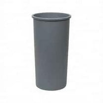 Rubbermaid FG354600GRAY 22 Gal Round Gray Trash Can Polyethylene