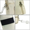 thumbnail image 5 of YOUI-GIFTS 3-Layers Crossbody Bag Cellphone Pouch Armband Wallet Nylon Smartphone Purse with Earphone Hole, 5 of 7
