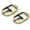 Brushed Brass, variant on 4pcs 1/2", 5/8" Belt Buckle Single Prong Oval Center Bar Buckles for Belt Purse Making Accessories SC60 (1/2 Inch, Brushed Brass)