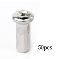 thumbnail image 3 of 50 pezones resistentes para radios de bicicleta, decoración de protectores de radios, tapas para radios Plata 13mm Zulema Niples para radios de bicicleta, 3 of 8