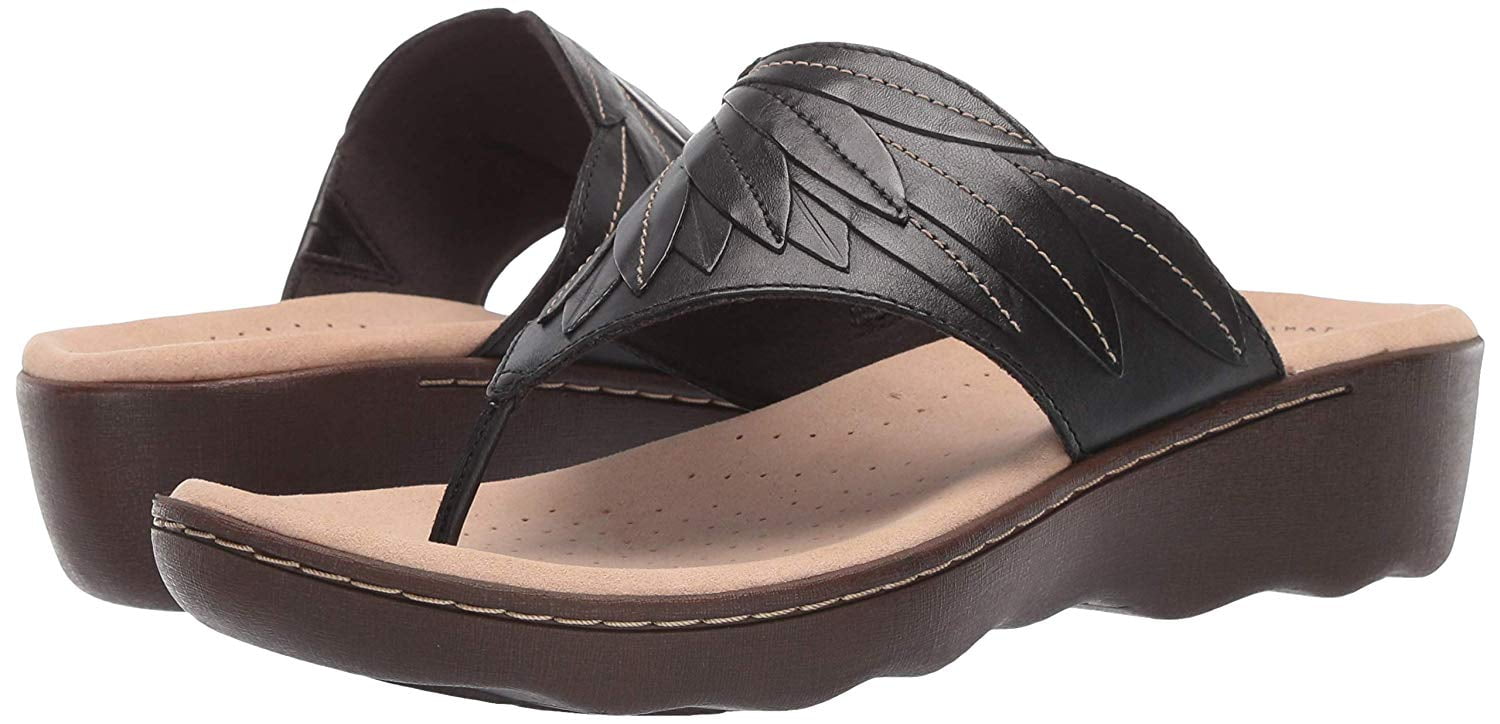 clarks women's phebe pearl thong sandals