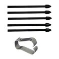 thumbnail image 2 of Pointe de Stylet pour Samsung Galaxy Tab S6 S7 S8 S9 Pointe de Stylet Remplacement pour Galaxy S6 Lite S7 FE S8 Ultra S9 Ultra Pointes de Rechange Blanches, 2 of 4