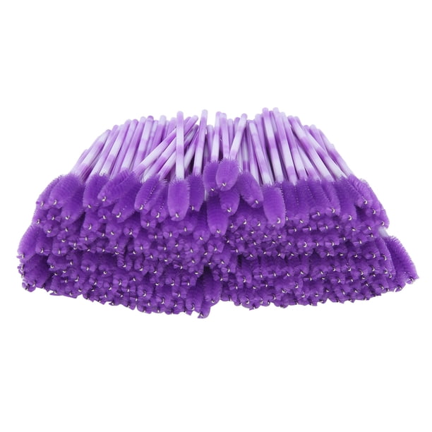 Cepillo de pestañas de maquillaje, 200 piezas cepillo de pestañas desechable cepillo de pestañas desechable cepillo de pestañas durabilidad probada en el tiempo