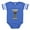 Royal Blue, variant on CafePress - FIN Lhasa Apso Mom - Cute Infant Baby Football Bodysuit