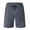 Gray, variant on Blmnix Soccer Shorts Shorts for Men Running Shorts Pleated Short Blue Low with Pockets Cotton Shorts Men,XXL
