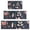Pioneer Flower Floral-2, variant on Pioneer Flower Floral Print Pattern Kitchen Rugs Sets Of 3,Kitchen Runner Rugs Non Skid Washable,Decorative Kitchen Floor Mats for Kitchen,Sink,Laundry,17"x30" 17"x47" 17"x59"