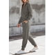 thumbnail image 5 of Conjunto de Chándal PRETTYGARDEN para Mujer, 2 Piezas con Suéter y Pantalón con Cierre, Talla L, 5 of 7