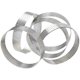 thumbnail image 2 of Stainless Steel Perforated Tart Ring, 20Pcs 5cm Perforated Cake Mousse Ring,DIY Round Tart Rings for Baking Dessert Ring, 2 of 5