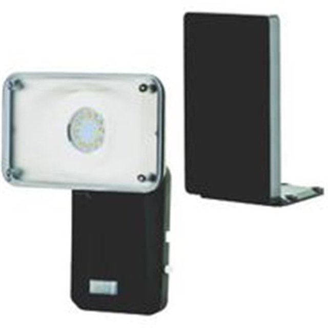 Heathco Light Led Solar Motn 110D Blk HZ-1931-BK