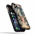 thumbnail image 3 of Transparent Mushroom Case Compatible with iPhone 12 Mini,Aesthetic Art Design Full Cover Protective Case, 3 of 5