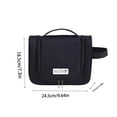 thumbnail image 3 of Yonrjhukm Portable Hook Toiletry Bag, Large Capacity Travel Cosmetic Storage Bag, Waterproof Organizer with Multi-Compartment Design for Makeup and Toiletries, 3 of 6
