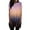 Pink, variant on Womens Summer Crew Neck Short Sleeve Tops Longline Style Pocket Detail Tees Simple Gradient Ombre Pattern Print T-Shirts