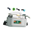 thumbnail image 1 of Pulverizador de jardín eléctrico portátil de 5 l, práctico y versátil con mango, dispensador agrícola, pulverizador de agua para riego de huertos. Blanco, 1 of 9