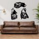 thumbnail image 4 of Decoración Metálica Para Paredes De Salones Y Dormitorios O Decoración De Estilo Retro Para El Hogar, 4 of 8
