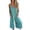 Green, variant on Cavosen Formal Jumpsuits for Women Plus Size Loose Jumpsuits Camisole Overalls with Pocket Solid Lightweight Summer Work Rompers