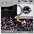 thumbnail image 3 of Yspwyqan Universal Car Trunk Mat 29" x 39", Glowing Galaxy Butterfly Grip-Backed Season-Ready Cargo Liner, Trendy Auto Interior Accessory Fits Most Sedans SUVs Wagons for Road, 3 of 7