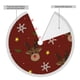 thumbnail image 4 of Faldas para árbol de Navidad de 30 pulgadas con texto "Merry Christmas", tapete para árbol de Navidad para vacaciones de invierno, falda para árbol de Navidad para decoraciones navideñas rústicas, 4 of 8
