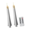 thumbnail image 4 of Velas cónicas sin llama, velas LED decorativas para ventanas, candelabros LED de 27 cm (10,63 pulgadas) con 2 piezas, 4 of 9