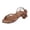 Z5-Brown-d, variant on Uobin Rope Flat Sandals for Women Strappy Open Toe Thong Sandals Adjustable Ankle Strap Summer Beach Casual Flip Flops