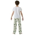 thumbnail image 5 of FORMRS Kids Pajama Pants with Pockets Size 11-12Y Boys Lounge Sleep Bottoms, Watercolor Horses Pattern, 5 of 8