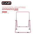 thumbnail image 2 of CAP Adjustable Height Horizontal Gymnastics Bar for Kids, Pink, 2 of 9